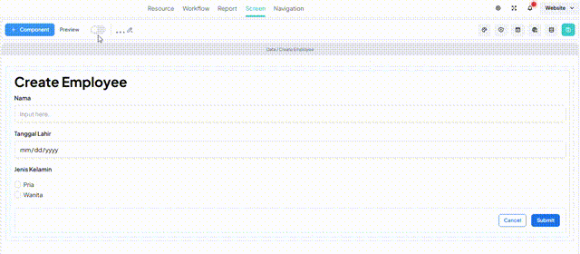 How to use app preview