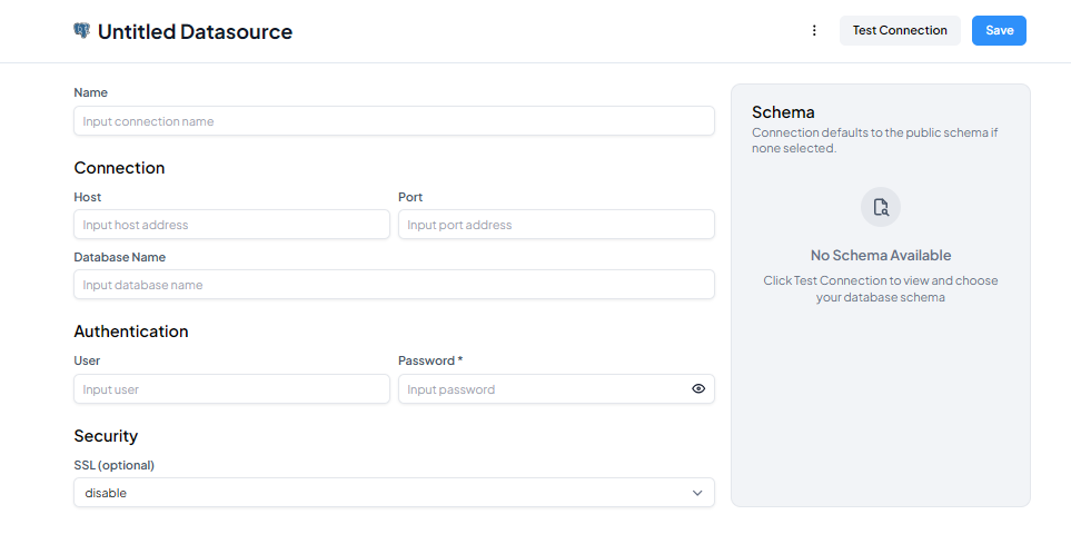 Connect to PostgreSQL